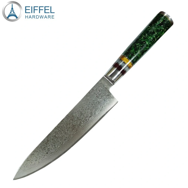 8 Inch Chef Knife Kitchen Knife Vg10 Damascus Professional Sharp High Carbon Stainless Steel 67-Layer Chef Knife with Gift Box-EDK01RE0050
