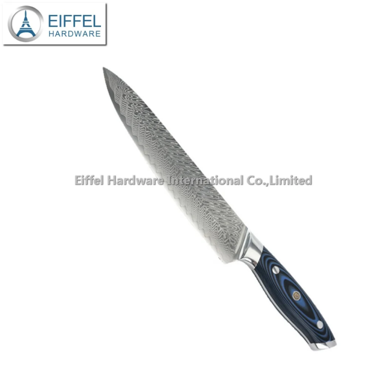 Chef Knife 8 Inch Vg10 Japanese Kitchen Knives 67 Layers Damascus Steel Japan Cooking Tools Stainless Steel G10 Handle Gift Box-EDK01G100032