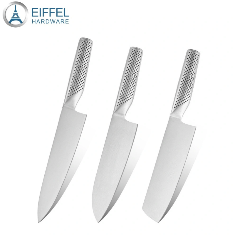 Customized 3PCS Stainless Steel Knives Set 5cr15MOV Stainless Steel 3PCS Knife Set with Full Tang Construction-EKK03SS0060