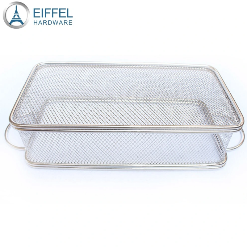 Bread Basket Fries Fried Chicken Fried Basket Stainless Steel Frying Basket Vegetable Basket Multi-Purpose Basket-EFR01SS0031
